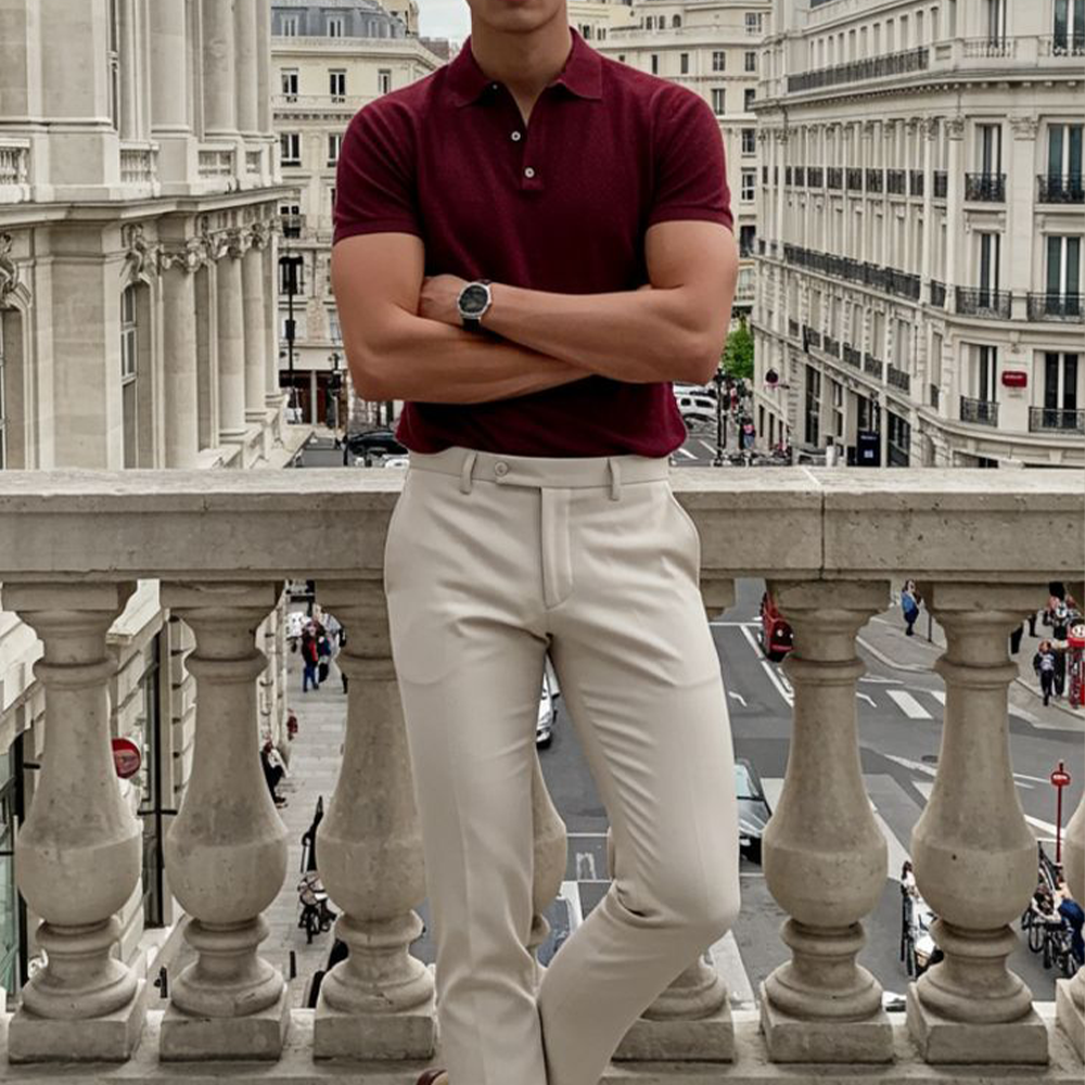 LAW 4: POLO T-SHIRTS ARE THE NEW CONVERSATION STARTERS.