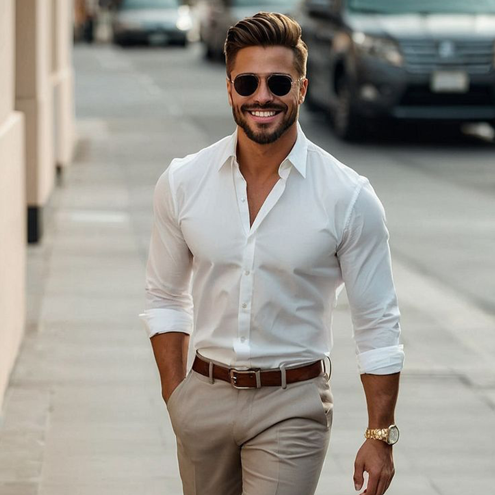 LAW 2: FORMAL SHIRTS AREN’T BASIC — THEY’RE FOUNDATIONAL.