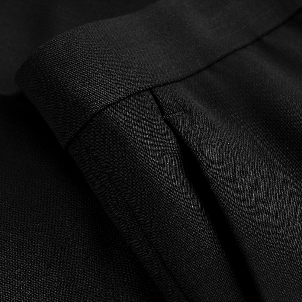 Classic Formal Black Modern Tech Suit