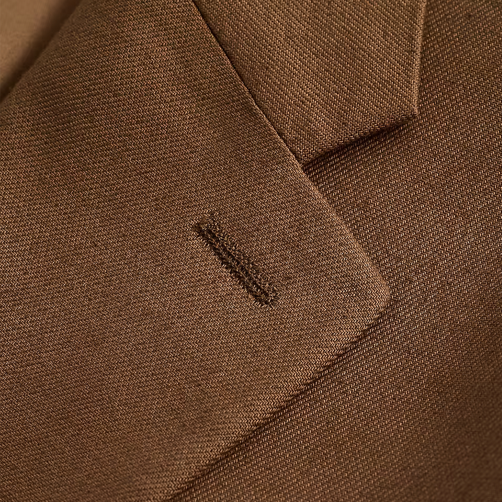 Classic Formal Dark Beige Modern Tech Suit