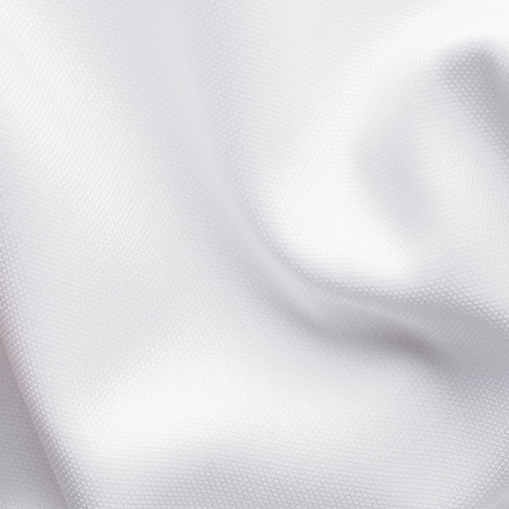 Formal Plain White Cotton Shirt