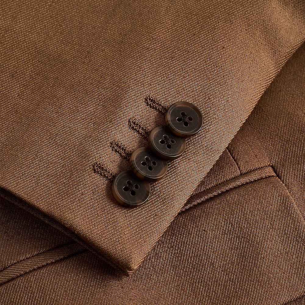 Classic Formal Dark Beige Modern Tech Suit