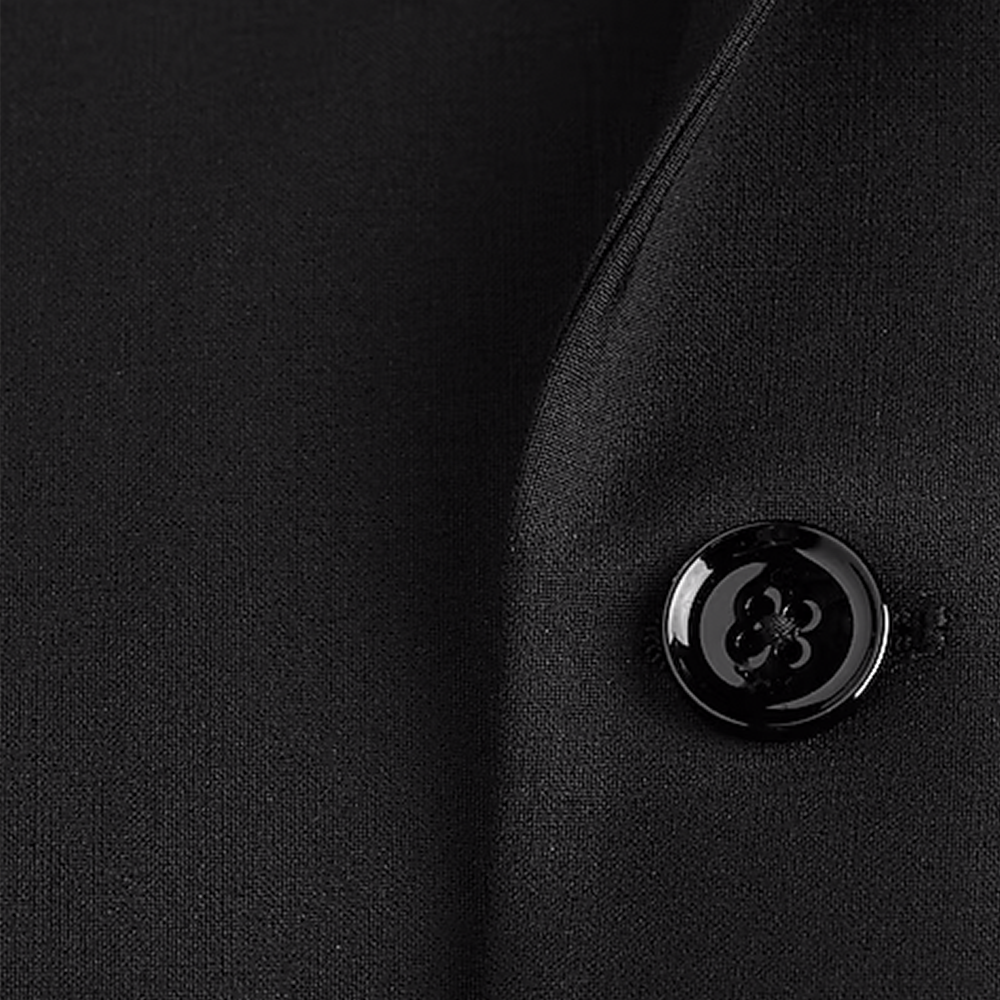 Classic Formal Black Modern Tech Suit