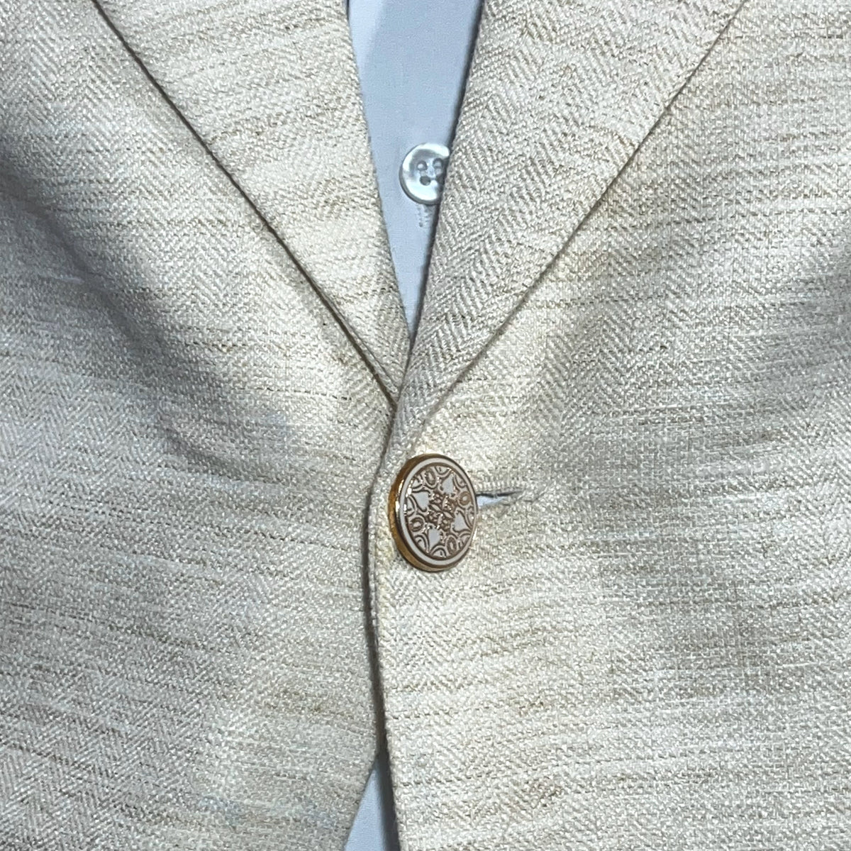 The Super-Light Sandstone Beige Linen Suit