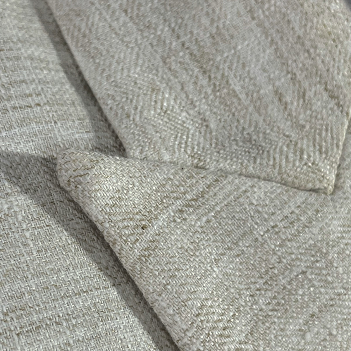 The Super-Light Sandstone Beige Linen Suit