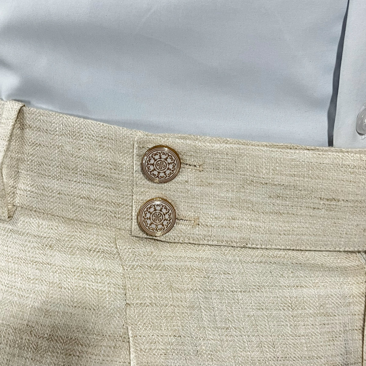 The Super-Light Sandstone Beige Linen Suit